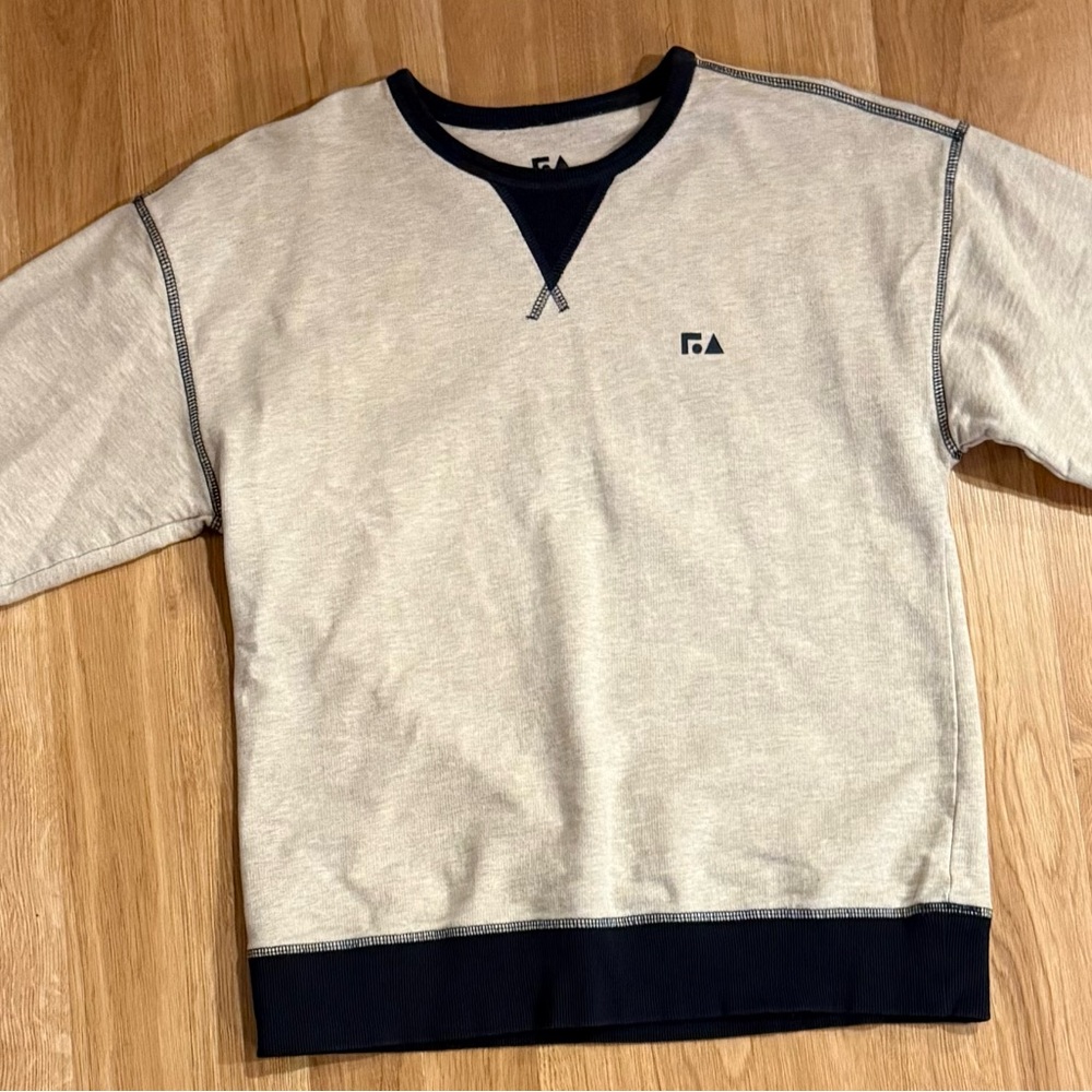 Boy’s Free Assembly Long-sleeve Shirt - Beige - 10/12